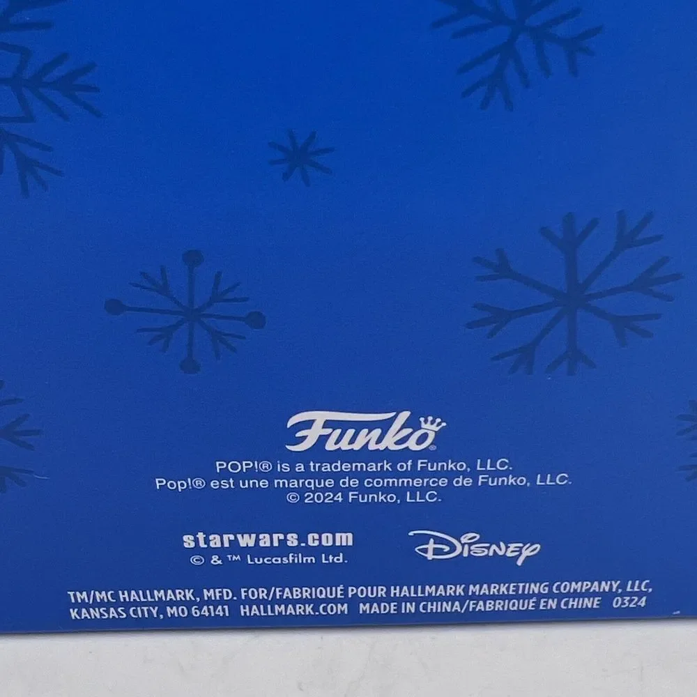 2024 Hallmark Funko POP! Star‎ Wars Mandalorian Ahsoka Tano Christmas Ornament